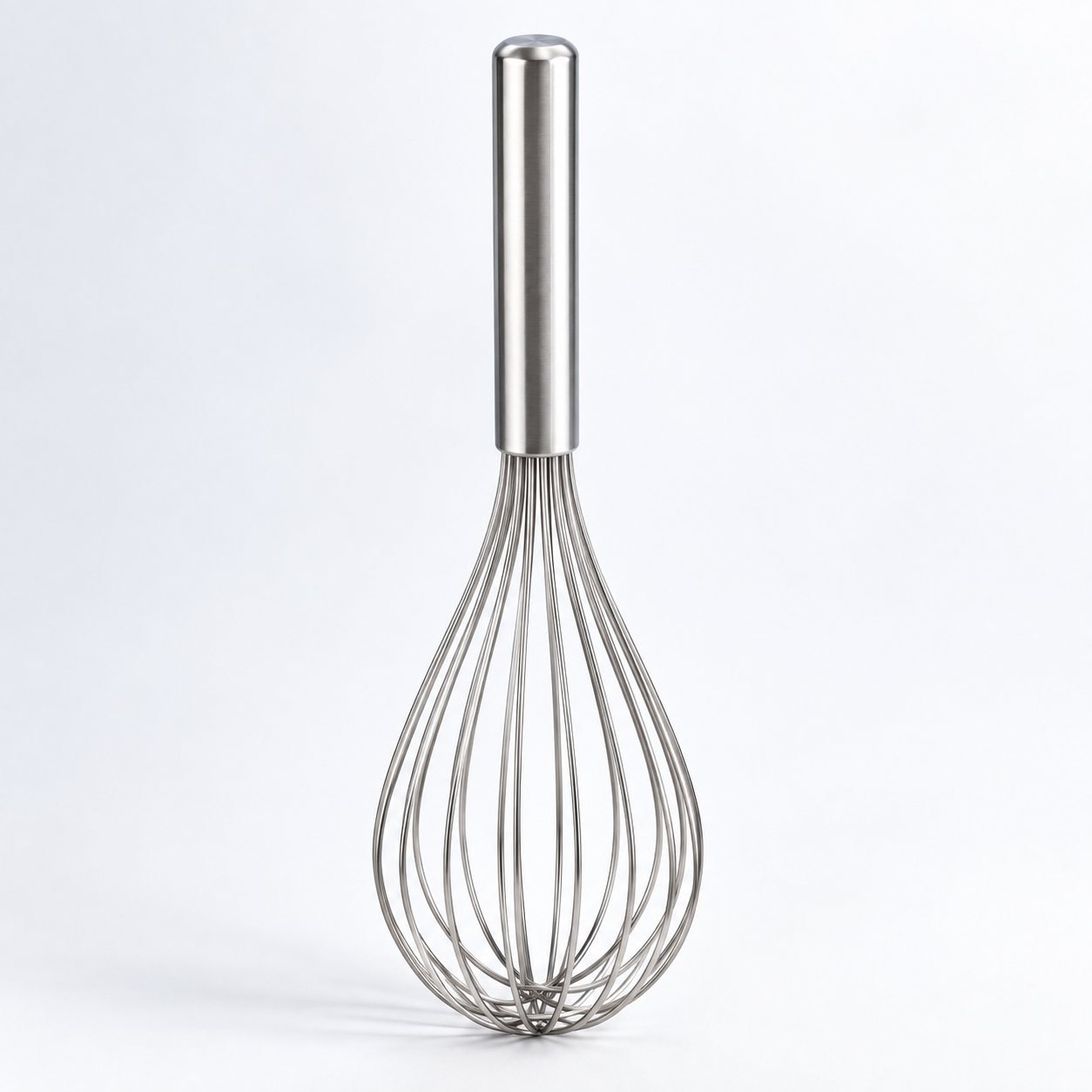 Balloon Whisk, 30 cm, Sealed Handle, shown from a low three quarter angle