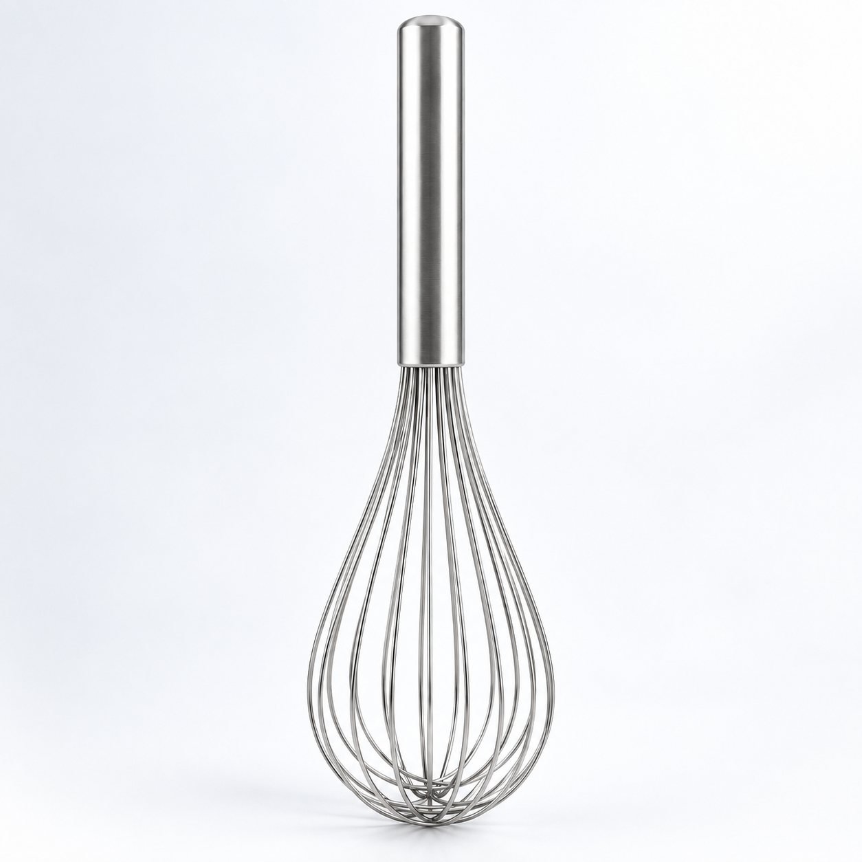 Balloon Whisk, 30 cm, Sealed Handle, close up detail of the surface and finish