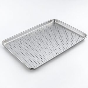 Perforated Baking Sheet, 40 x 30 cm, shown on a plain studio background