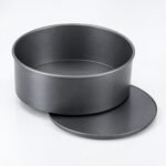 Anodised Round Cake Tin, 20 cm, Loose Base, shown on a plain studio background